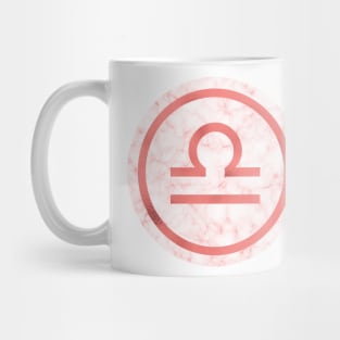 Living Coral Marble Zodiac - Libra Mug